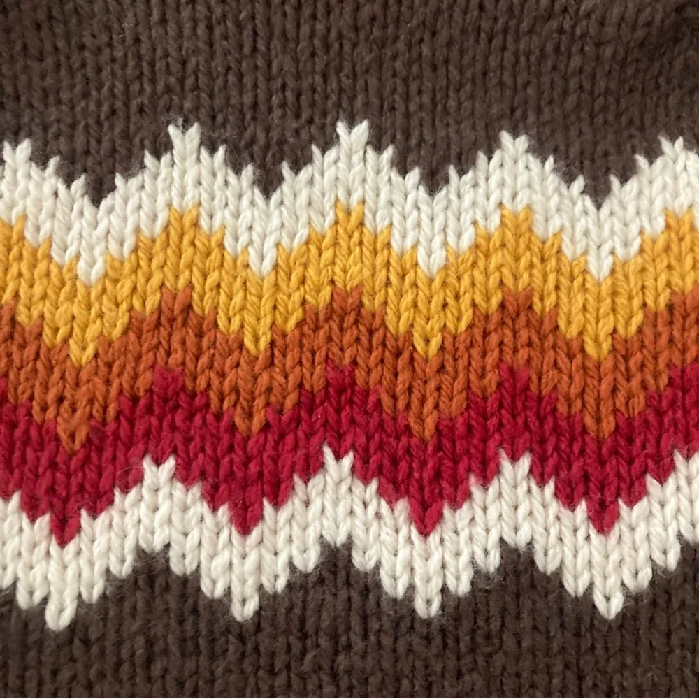 Gymboree Baby Boy 18-24 Months Fall Sweater Thanksgiving Brown Orange NWT